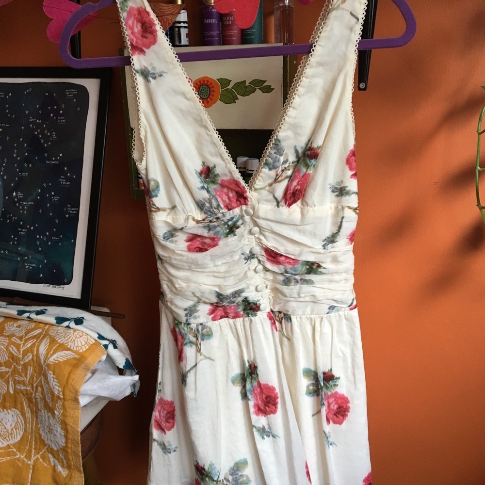 Rose petal dress